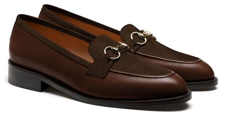 women's leather horsebit loafer